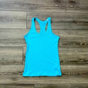 Blue adidas Tank size medium